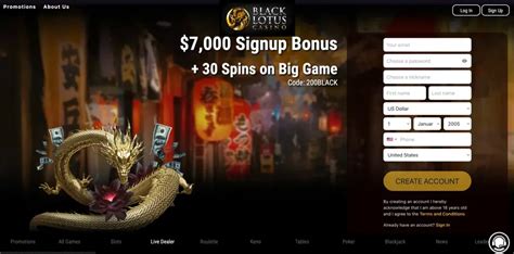 black lotus casino login|Real Money Online Casino Games .